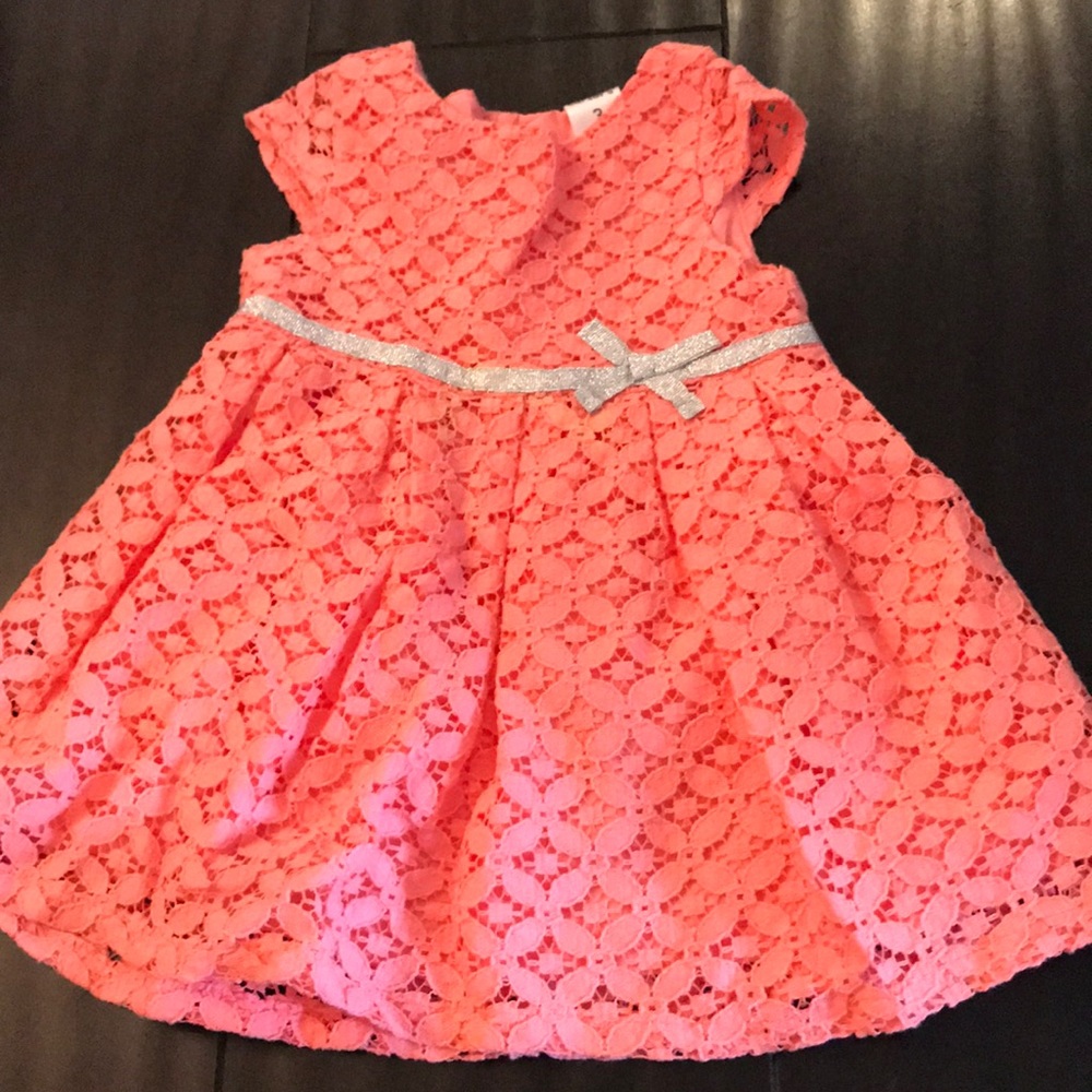 Carters 3 month Pink lace Dress